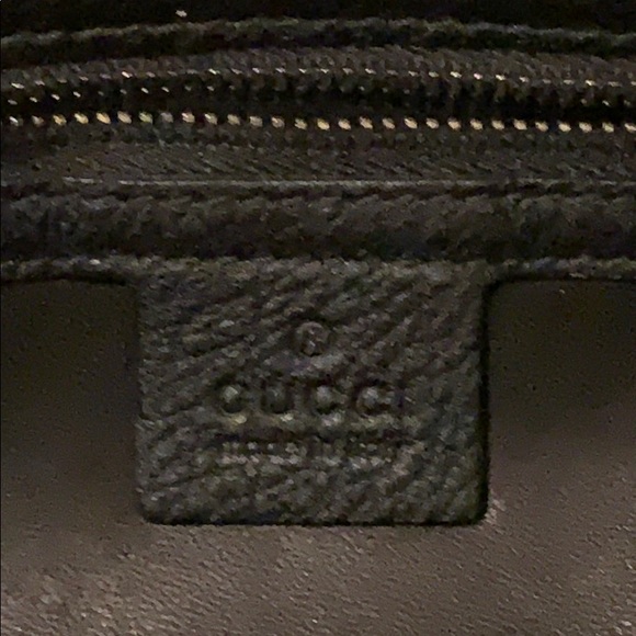 Gucci black leather horsebit large hobo - Picture 4 of 8